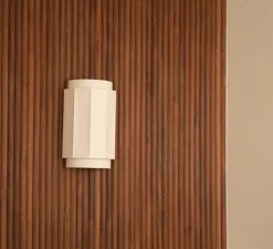 Applique*Simone & Marcel Applique murale, Okla, , L24cm, H38cm - écru coton