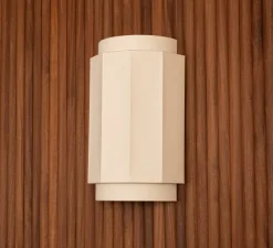 Applique*Simone & Marcel Applique murale, Okla, , L24cm, H38cm - écru coton