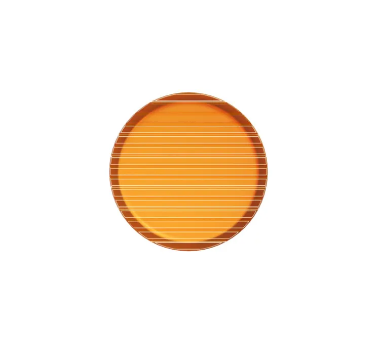 Applique murale, Oma, Ambre, IP65, LED, dim, 3000K, 144 lm, Ø13,4cm, H8,7cm - Beneito Faure