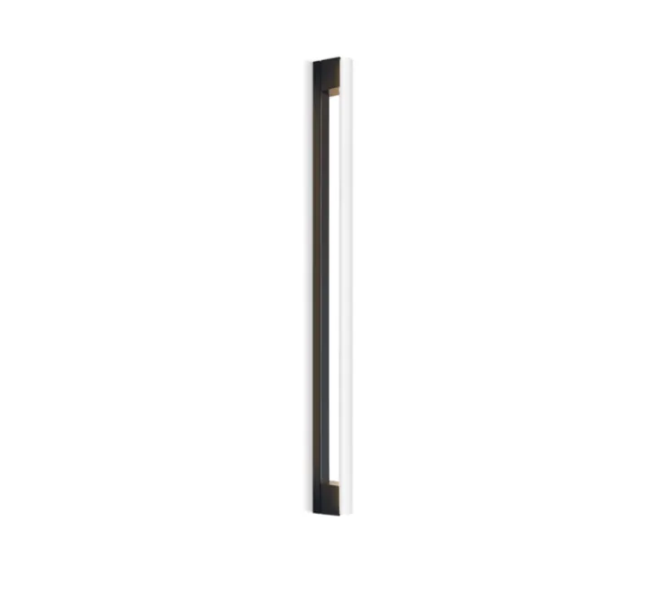 Applique murale, Omega 200, noir, L4cm, H100,5cm - Decor Walther