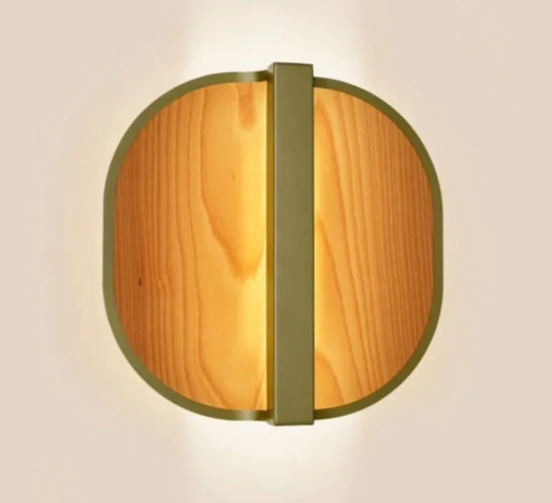 Applique*LZF Applique murale, Omma, , LED, dim, 3000K, 840 lm, L36cm, H36cm - blanc naturel, structure or