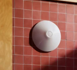 Applique*HAY Applique murale, Ono Flush Mount 350, , IP44, Ø35cm, P13.5cm - blanc