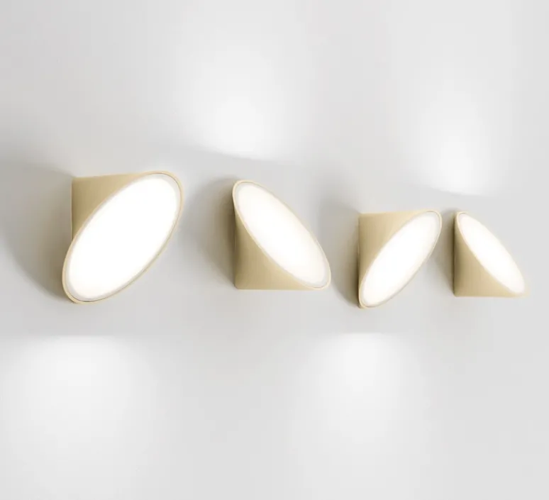 Applique*Axolight Applique murale, Orchid, , LED, dim, 3000K, 836 lm, L20cm, H16cm - sable