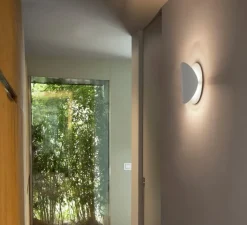 Applique*Faro Applique murale, orientable, Ovo, , Ø24cm - blanc