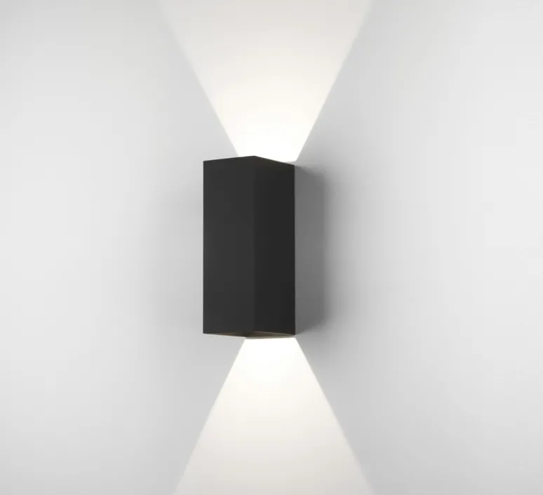 Applique*Astro Applique murale, Oslo 255 LED, , IP65, LED, 3000K, 270 lm, L9cm, H25,5cm - noir texturé