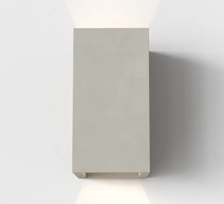 Applique*Astro Applique murale, Oslo 160 LED, , IP65, LED, 3000K, 118lm, L8cm, H16cm - Lighting béton