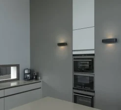 Applique*SLV Applique murale, Ossa 300, , L30cm, H7cm - noir