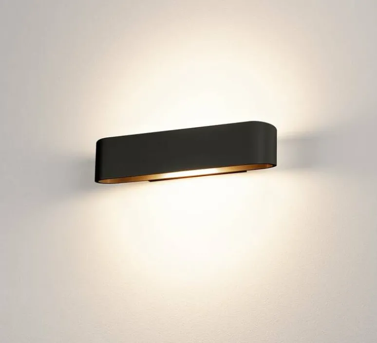 Applique*SLV Applique murale, Ossa 300, , L30cm, H7cm - noir