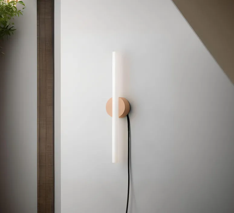 Applique*Plato Design Applique murale, Otto, câble, , Ø9,5cm, H6cm - Pêche