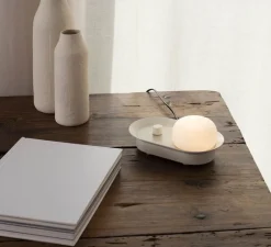 Applique*Faro Applique murale ou lampe à poser, Maya, , LED, dim, 2700K, 580 lm, L8,9cm, H20,6cm - beige