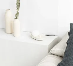 Applique*Faro Applique murale ou lampe à poser, Maya, , LED, dim, 2700K, 580 lm, L8,9cm, H20,6cm - beige