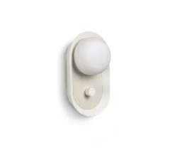 Applique*Faro Applique murale ou lampe à poser, Maya, , LED, dim, 2700K, 580 lm, L8,9cm, H20,6cm - beige