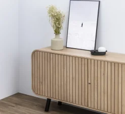 Applique murale ou lampe à poser, Maya, noir, LED, dim, 2700K, 580 lm, L8,9cm, H20,6cm - Faro