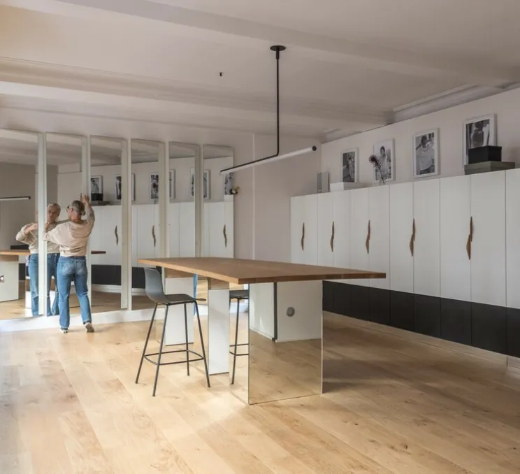 Applique murale ou plafonnier, light.064, noir, Ø25cm, H6,5cm - Zangra