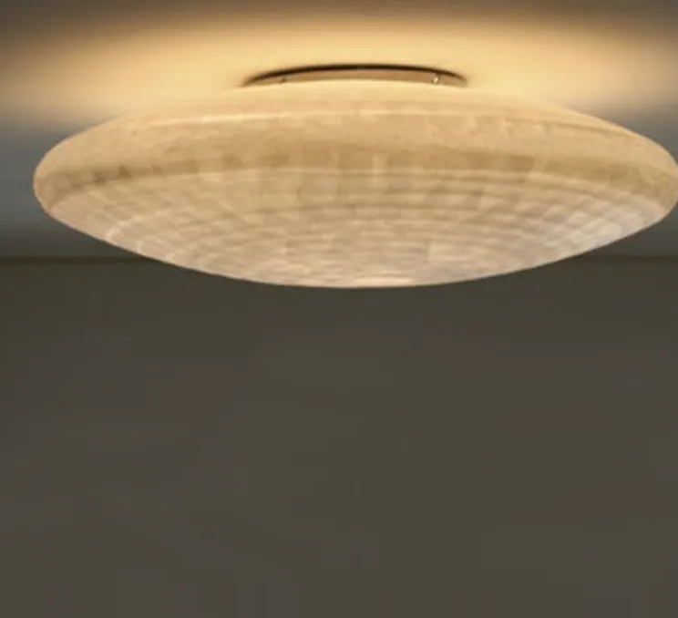 Applique murale ou plafonnier, ZEN PM, blanc, 2700K, 800lm, H12,5cm, Ø45cm - Celine-Wright