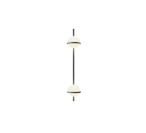 Applique murale, Palma 3716, graphite, LED, 2700K, 685lm, L22cm, H114cm - Vibia