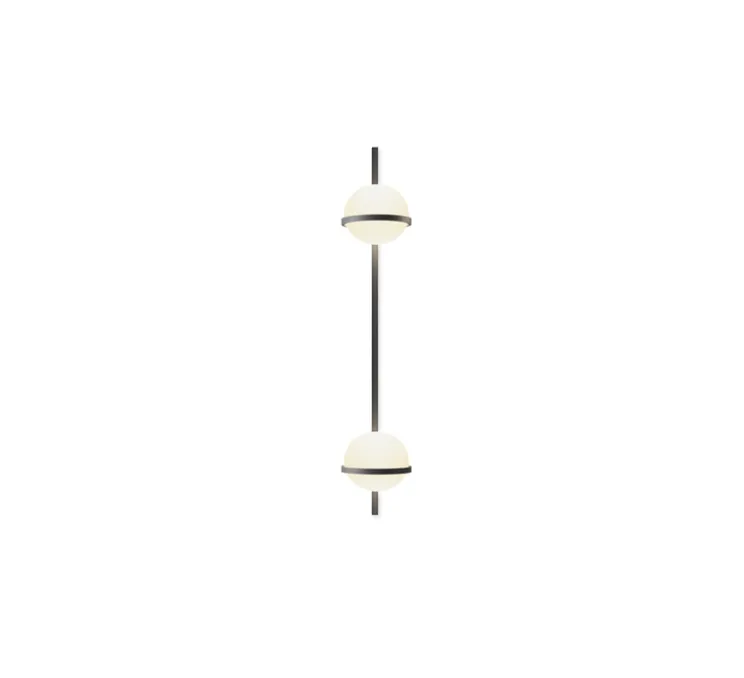 Applique murale, Palma 3716, graphite, LED, 2700K, 685lm, L22cm, H114cm - Vibia