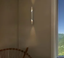 Applique*Lyfa Applique murale, pan 38, , L3,8cm, H32cm - aluminium