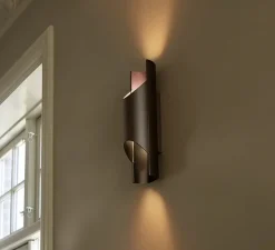 Applique*Lyfa Applique murale, Pan 95, , L9,5cm, H36cm - bronze