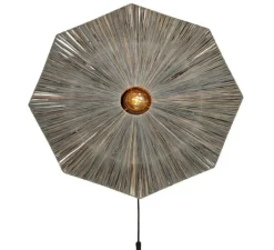 Applique*Good&Mojo Applique murale, Panama L, , Ø65cm, H7cm - gris