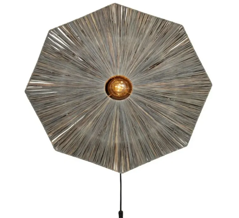 Applique*Good&Mojo Applique murale, Panama L, , Ø65cm, H7cm - gris