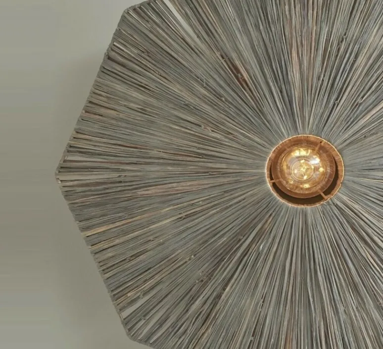 Applique*Good&Mojo Applique murale, Panama L, , Ø65cm, H7cm - gris