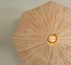 Applique*Good&Mojo Applique murale, Panama L, , Ø65cm, H7cm - naturel