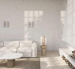 Applique*Gong Applique murale, Panel, , L30cm, H30cm - blanc