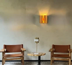 Applique*Gong Applique murale, Panel, , L30cm, H30cm - laiton