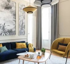 Applique*Forestier Applique murale, Papillon XS, , L45cm, H75cm - champagne