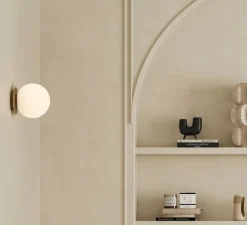 Applique*ACB Applique murale, Parma, , IP44, Ø15cm, H14cm - or