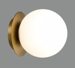 Applique*ACB Applique murale, Parma, , IP44, Ø15cm, H14cm - or