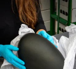 Applique*A-N-D Applique murale, Pebble B Citrine, , LED dimmable, 2700K, 1750lm, L22cm, H34,5cm - jaune