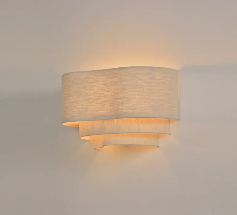 Applique*Market Set Applique murale, Pebble, , L40cm, H25cm - écru