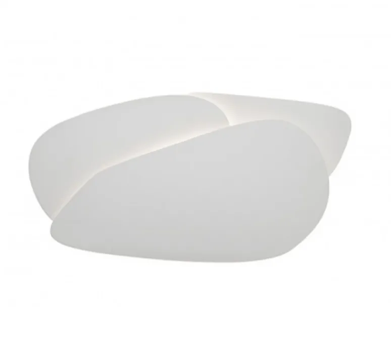 Applique*Carpyen Applique murale, Pedra, , LED, 3100k, 1800lm, L60cm, H32cm - blanc