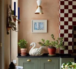 Applique*Gong Applique murale, Peggy Up and Down, orientable, , Ø42cm, H34cm - blanc