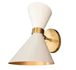 Applique*Gong Applique murale, Peggy Up and Down, orientable, , Ø42cm, H34cm - blanc