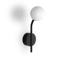 Applique*Decor Walther Applique murale, PEP ONE, , LED, K, lm, L8cm, H25,7cm - noir mat
