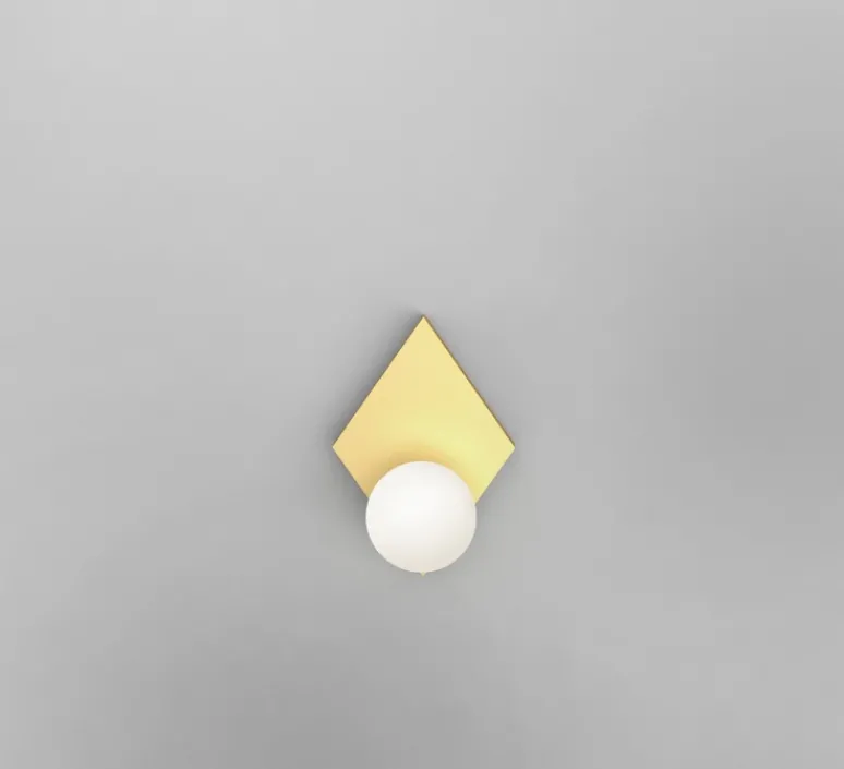 Applique*Atelier Areti Applique murale, Perspective variations 497, , L15cm, H22cm - laiton