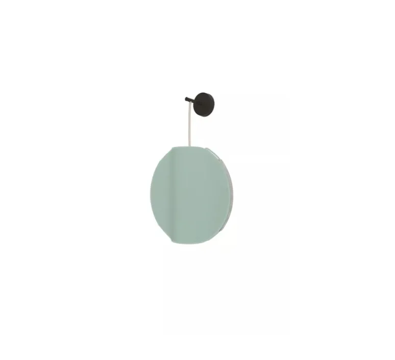 Applique*DesignHeure Applique murale, Petit Moon, , Ø35cm, H55cm - Bleu vert aquamarine
