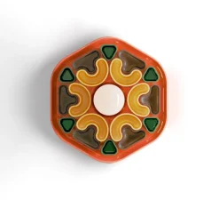 Applique*Ferroluce Applique murale, Phytia, , Ø37cm, H40cm - mix orange