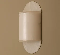 Applique murale, Pilolo, Albâtre, L22cm, H42cm - Simone & Marcel