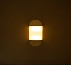 Applique murale, Pilolo, Albâtre, champagne, L22cm, H42cm - Simone & Marcel