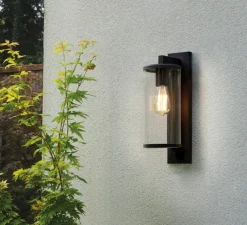 Applique*Astro Applique murale, Pimlico 400, texturé, IP23, L13cm, H40cm - Lighting noir