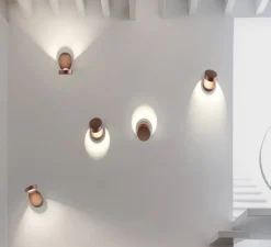 Applique*Lodes Applique murale, Pin-Up, , LED, 2700K, 920 lm, L10cm, H15,5cm - bronze