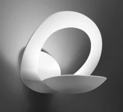 Applique*Artemide Applique murale, Pirce, , dimmable, H25cm, L37cm - blanc