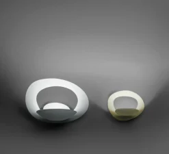 Applique*Artemide Applique murale, Pirce, , dimmable, H25cm, L37cm - blanc