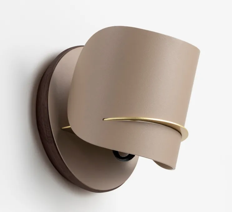 Applique murale, PISTIL, Beige lin, L15cm, H15cm - JURIE & JARRE