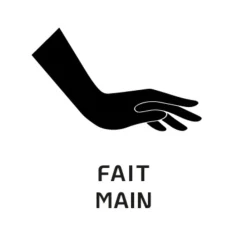 Applique*JURIE & JARRE Applique murale, PISTIL, , L15cm, H15cm - Jaune safran