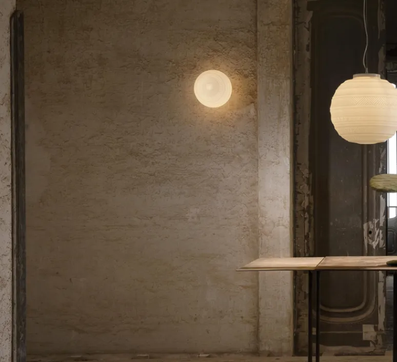 Plafonnier & Spot*Karman Applique murale, Plafonnier, Braille, , Ø25cm, H25cm - blanc